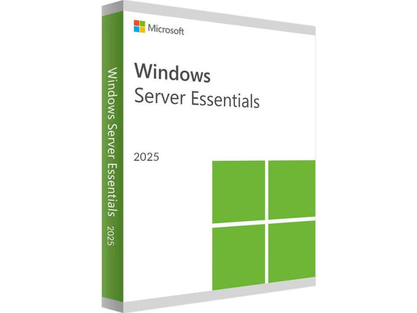 HPE Microsoft Windows Server 2025 Essentials - License - 10 Core  P77103-DN1