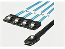 CBL 8643 to 4*SATA fan-out cable