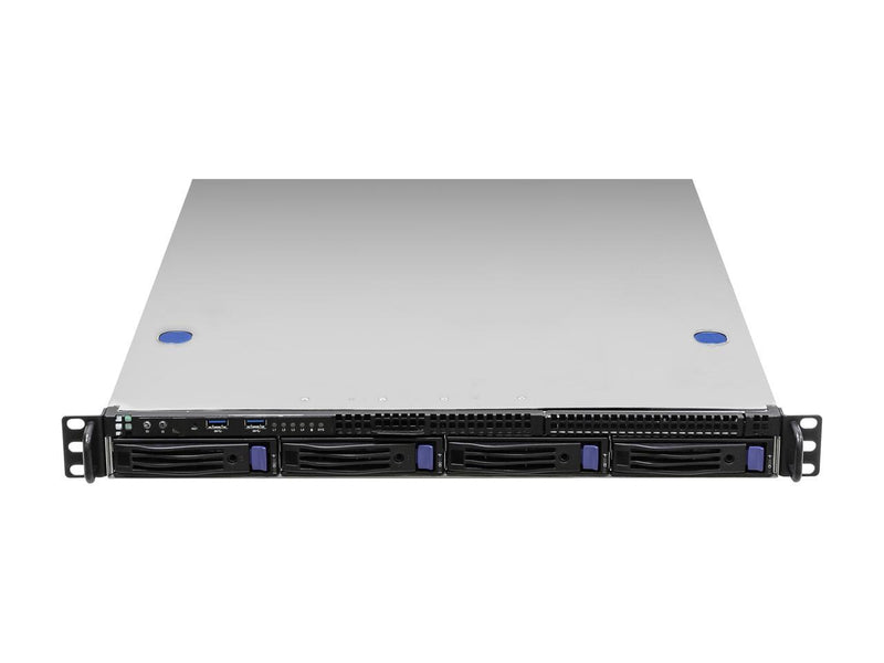 ASRock Rack 1U4LW-ROME/2T 1U Rackmount Server Barebone Socket SP3 RDIMM/ LRDIMM: