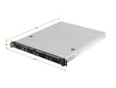 ASRock Rack 1U4LW-ROME/2T 1U Rackmount Server Barebone Socket SP3 RDIMM/ LRDIMM: