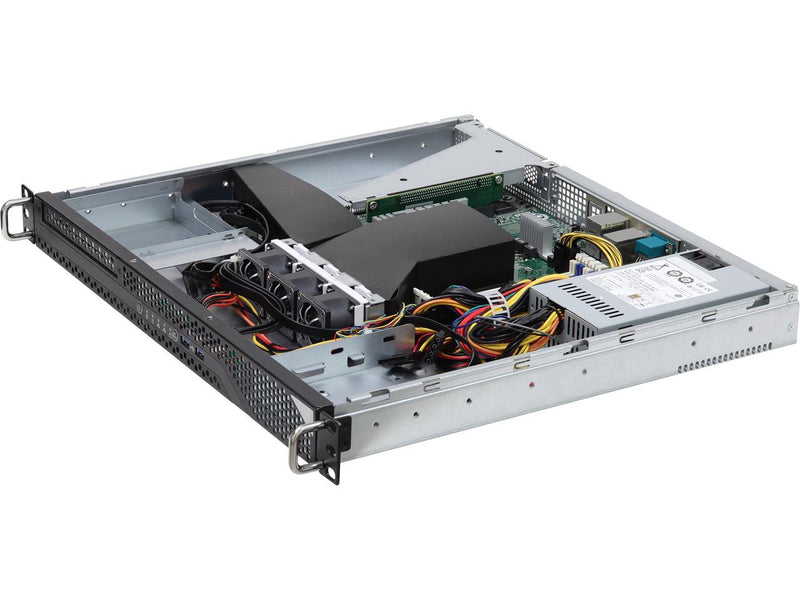 Asrock Rack 1U2LW-X570 1U Rackmount Server Barebone 2 Bays Single Socket AM4 PGA