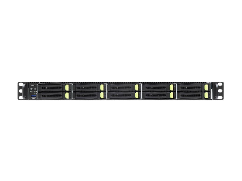 ASRock Rack Server Barebone 1U10E-ALTRA/1L2T 1+1, 80-PLUS Platinum, 650W Slim