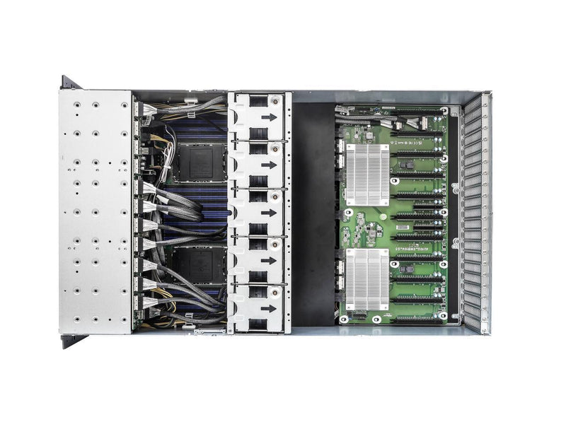 ASRock Rack Server GPU Barebone 4U10G-EGS2 Dual Socket E (LGA 4677), 5th and 4th