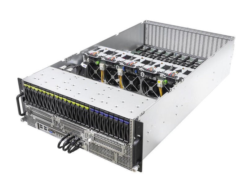 ASRock Rack Server GPU Barebone 4U10G-GENOA2 Dual Socket SP5 (LGA 6096), AMD