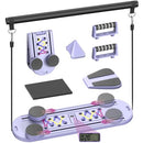 ROSSEMIA PILATES BOARD PORTABLE PILATES REFORMER EQUIPMENT WITH TIMER - PURPLE - Like New