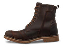 WORKLAND 89729 Motorcycle Boots Biker Shoes Men Brown Size 12.5 - Like New