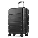 Yapamar Hardside Luggage Spinner Wheels 20 Inch Expandable TSA Lock - Black - Brand New