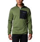 COLUMBIA MEN COLUMBIA HIKE II TECHNICAL HALF ZIP FLEECE CANTEEN, BLACK M - Brand New