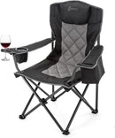 ARROWHEAD OUTDOOR PORTABLE FOLDING CAMPING CHAIR HEAVY-DUTY - - Scratch & Dent