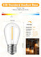 MINETOM 25 PACK S14 LED 0.6W RPLACEMENT LIGHT BULBS - WARM DIMMABLE E26 BASE - Brand New