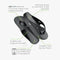 OOFOS OORIGINAL RECOVERY SANDAL SIZE: MEN 14 WOMEN 16 SLATE - Like New