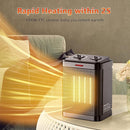 Vieveers 1500W Space Heater for Indoor Use Portable Electric Heater - Black - Like New