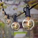 BRIGHTOWN OUTDOOR STRING LIGHTS 209FT G40 LED GYPC-O100LAU - BLACK - Like New