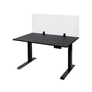 Stand Up Desk Store ReFocus Clamp-On Bathtub Desk Divider Sneeze Shield -Clear - Brand New