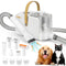 ITBABY 2.5L DOG CAT GROOMING KIT PROFESSIONAL CLIPPERS 8 TOOLS VACUUM - WHITE - Like New