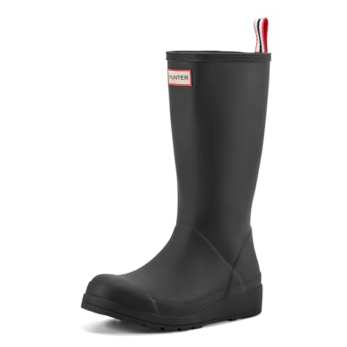 WFT2007RMA Hunter Women's Play Tall Rain Boot Black Size 9 - Like New