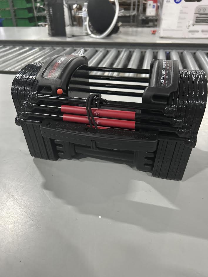 POWERBLOCK – SPORT EXP SET, 5-50 LB (ONE DUMBBELL). - BLACK - Like New