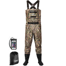 FOXELLI BREATHABLE CHEST WADERS - SIZE: MEN L - CAMO - Like New