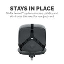 FELLOWES PROFESSIONAL SERIES BACK SUPPORT, BLACK (8037601) - BLACK - Like New