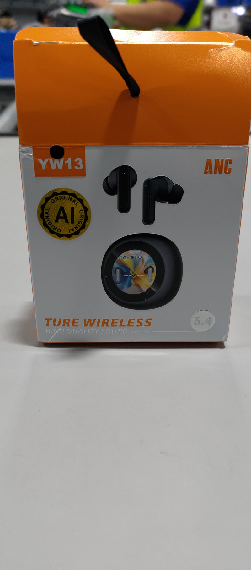 GENERIC YW13 ACTIVE NOISE CANCELLING BLUETOOTH EARBUDS ANC SMART  - BLACK - Like New