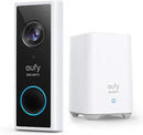 Eufy Security Video Doorbell S220 Battery Powered Kit 2K E82101W6 - White - Like New