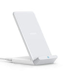 ANKER 313 WIRELESS CHARGER STAND QI-CERTIFIED 10W (NO AC ADAPTER) - WHITE - Like New