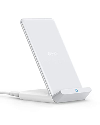 ANKER 313 WIRELESS CHARGER STAND QI-CERTIFIED 10W (NO AC ADAPTER) - WHITE - Like New