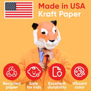 Paclord USA Made 18" x 1200" Christmas Red Kraft Paper, 45 lbs Thick B0CMMTML6B - Brand New