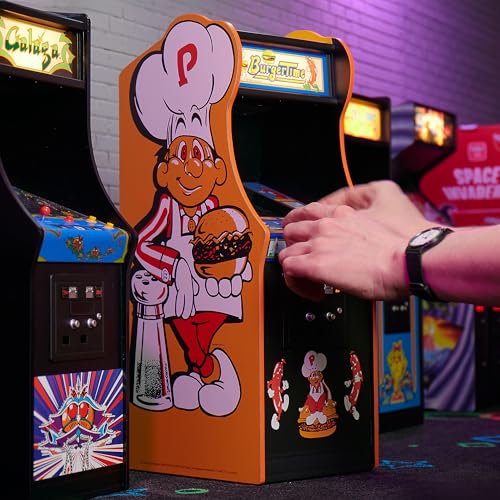 QUARTER ARCADES BURGER TIME COLLECTOR'S EDITION MINI ARCADE BY NUMSKULL -BURGER - Like New