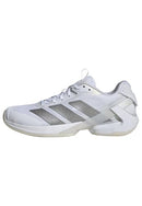 ADIDAS WOMEN'S ADIZERO UBERSONIC 5 TENNIS SHOES WHITE/METALLIC/WHITE SIZE 6 - Like New