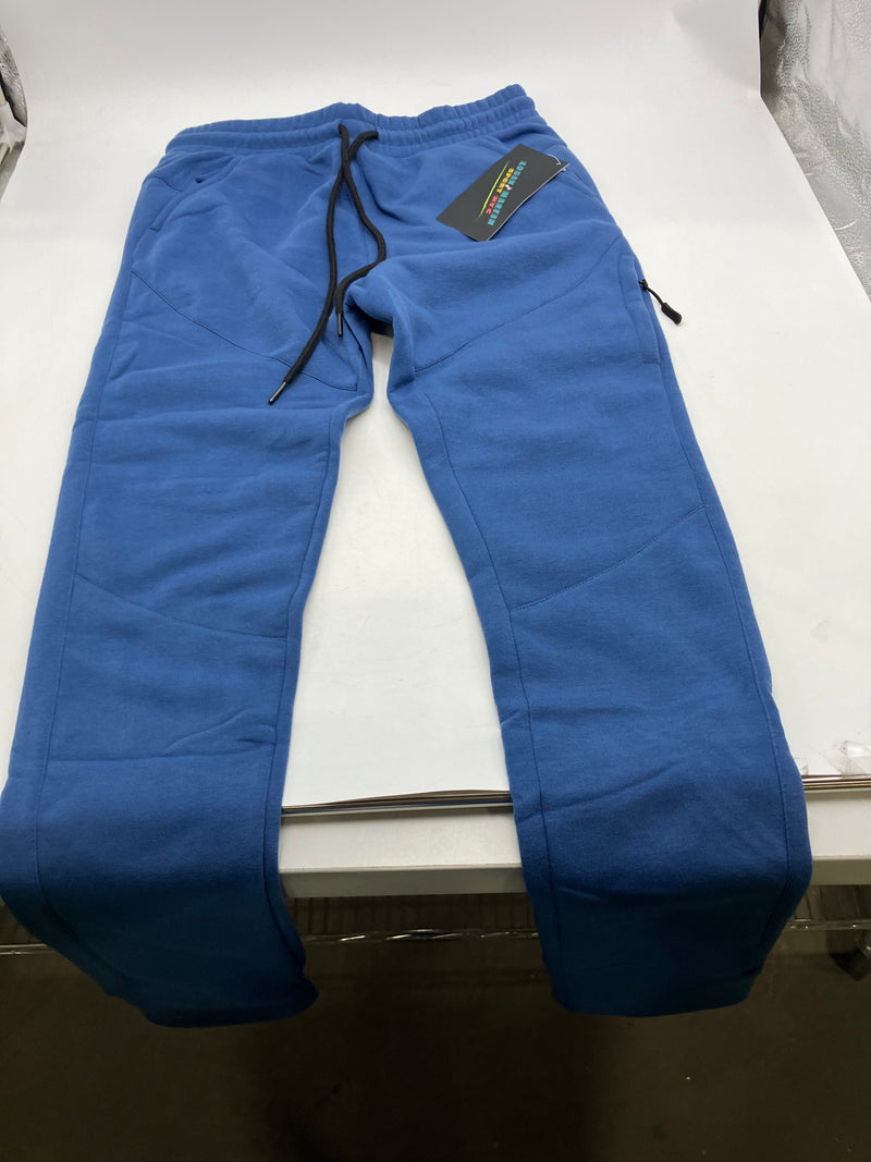 LOGAN AND MARTIN SPORT NYC JOGGER PANTS TWO POCKET - SIZE: MEN M - BLUE HEATHER - Brand New