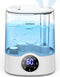 Homvana Smart Humidifier Warm & Cool Mist 7L 807ft Top-Fill H112 - White Like New