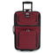 TRAVEL SELECT AMSTERDAM SOFTSIDE EXPANDABLE ROLLING LUGGAGE 21 INCH - BURGUNDY - Brand New