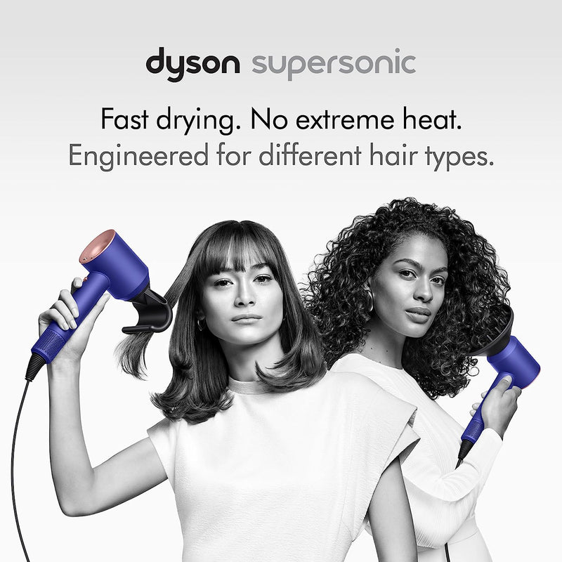 Dyson Supersonic Hair Dryer Special Edition 426076-01 Vinca Blue Like New