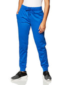 HANES WOMENS SPORT PERFORMANCE FLEECE JOGGER PANTS WITH POCKETS BLUE M - Brand New