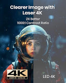 NEBULA COSMOS LASER 4K PROJECTOR, 2200 ANSI LUMENS WITH WI-FI & BLUETOOTH - GRAY - Like New