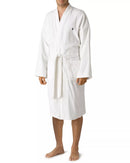 POLO RALPH LAUREN MEN'S KIMONO COTTON VELOUR ROBE - SIZE: MEN XL - WHITE - Brand New