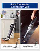 TINECO SMART WET DRY VACUUM CLEANERS FLOOR MOP 2-IN-1 S5 COMBO - BLACK/WHITE - Like New