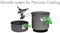 OPTIMUS CRUX WEEKEND HE Cook System Gas Stove Camping Hiking Woods - Gray/Green - Like New