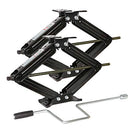 Weize Camper RV Trailer Stabilizer Leveling Scissor Jacks Set of 2 -24" -6500lbs - Like New