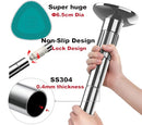 BLU-PIER TECH SHOWER CURTAIN ROD TENSION - 28-48 INCH NEVER RUST - SILVER - Like New