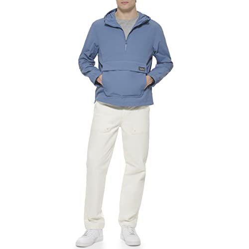 LEVI'S Men's Cargo Hooded Anorak Blue Size M - Brand New