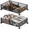 Joibabe Under Bed Storage Containers 2 Pack Foldable Underbed Storage - Black - Like New