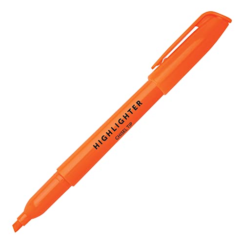 OFFICE DEPOT 100% RECYCLED PEN-STYLE HIGHLIGHTERS ASSORTED PACK OF 6 - MULTI - Brand New