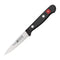 WUSTHOF GOURMET PARING KNIFE 8CM OR 3" MEDIUM POINTED - SILVER/BLACK - Like New