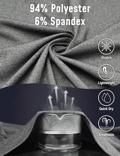 JUMGEAR-LIFE 3PACK QUARTER ZIP PULLOVER MEN LONG SLEEVE DRY X-LARGE GRAY - Like New