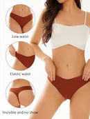 STLAND 7-Pack Seamless underwear Thongs for Women No Show Breathable - Like New