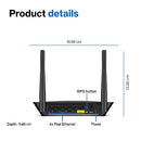 LINKSYS WIFI 5 ROUTER DUAL-BAND 1,000 SQ. FT COVERAGE - E5350 - BLACK - Like New