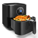 7-in-1 Air Fryer, Aigostar 4.5 QT with LED Digital Touch EX2502,1400W, Black - Brand New
