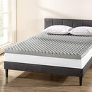Best Price Mattress Mellow 4 Inch Egg Crate Memory Foam Mattress Topper Twin - Brand New